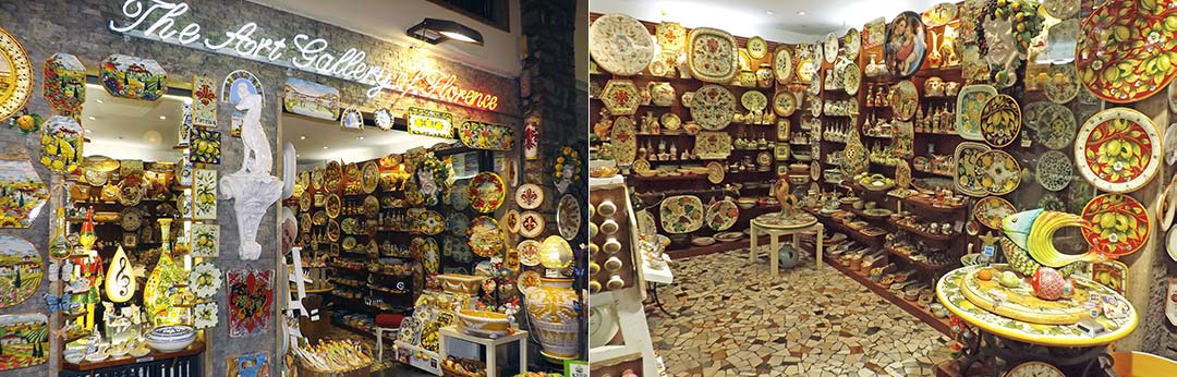 The Art Gallery - Hand painted, hand decorated Italian, Tuscan Florentine ceramics